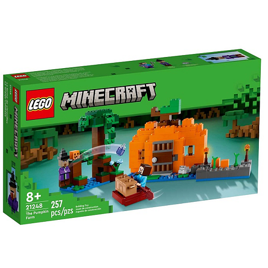 Конструктор LEGO Minecraft 21248 Тыквенная ферма
