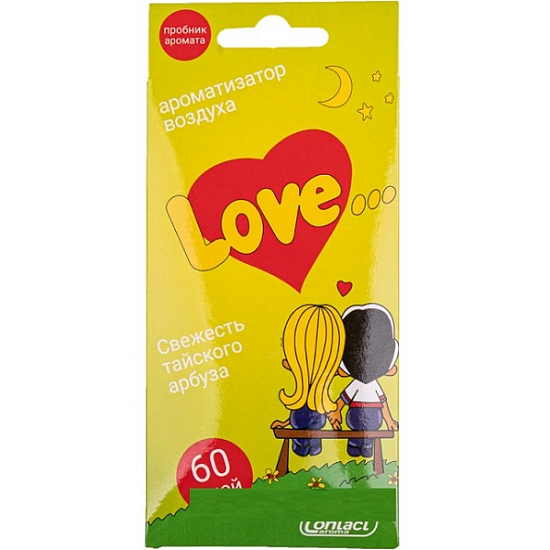 Ароматизатор CONTEX LOVE IS ЕЛКА Свежесть тайского арбуза