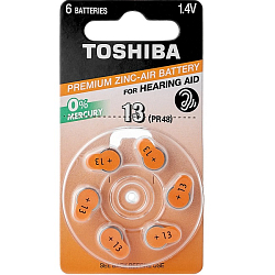 Элемент питания TOSHIBA ZA13 (6/60)