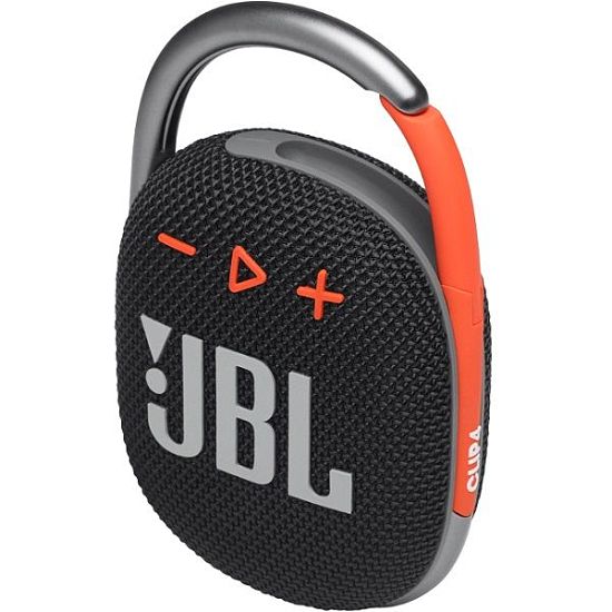 Колонка портативная JBL Clip 4 Black/Orange (Уценка)