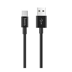 Кабель USB <--> Type-C  1.0м HOCO Skilled X23 чёрный