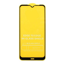 Противоударное стекло 9D NONAME для Xiaomi Redmi Note 9S черное