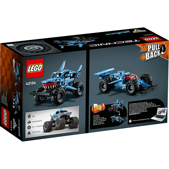 Конструктор LEGO Technic 42134 Monster Jam Megalodon