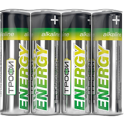 Элемент питания ТРОФИ LR06 ENERGY 4S (60/720/21600)