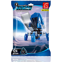 Конструктор AUSINI "Космос: Синий модуль" (124 дет., фигурка)