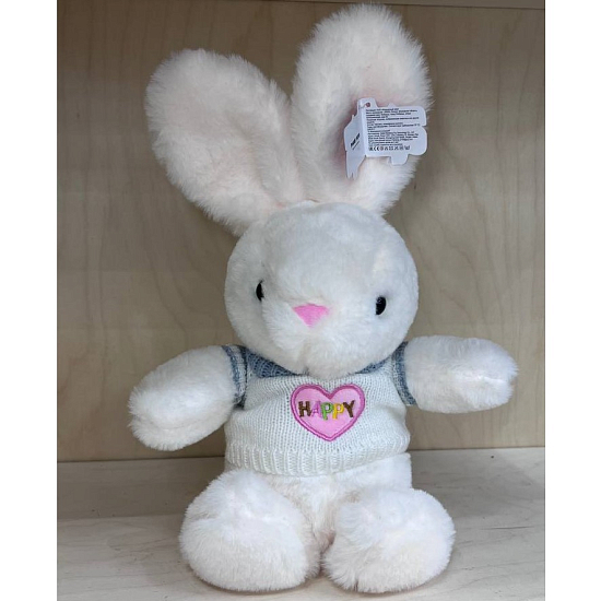 Мягкая игрушка Кролик в свитере 4904-30