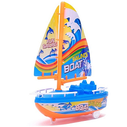 Парусник заводной «Яхта», цвет МИКС 562499