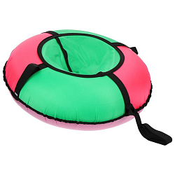 Тюбинг-ватрушка «Вихрь» эконом, d=70 см, цвета МИКС