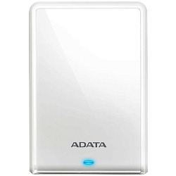 Внешний жёсткий диск 2.5" 1Tb ADATA HV620S Slim, USB 3.1, белый