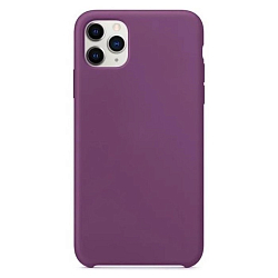 Силиконовый чехол SILICONE CASE для iPhone 11 Pro Max, фиолетовый