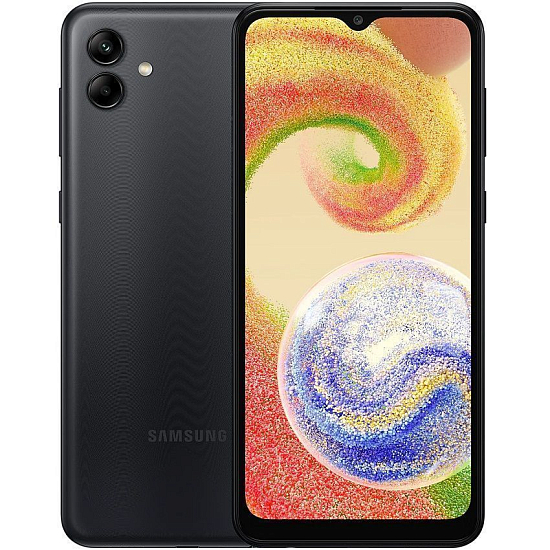 Смартфон Samsung Galaxy A04 4/64Gb (Черный) 