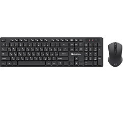 Клавиатура+мышь DEFENDER LIMA C-993 RU BLACK 45993