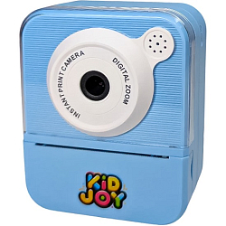 Детская камера c печатью фотографий Kid Joy Print Cam 2,4'' HD экран, (KDJ-P7) голубая