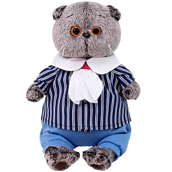 Мягкая игрушка Басик в морском костюме, 19 см (Ks19-118)