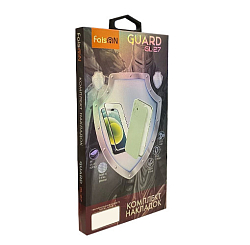 Задняя накладка FAISON для iPhone 12 Pro, GL-27, Guard, зеленая (+ стекло)