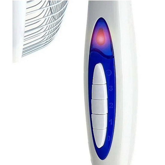 Вентилятор Delta DL-005N белый с синим (4 шт./уп.)