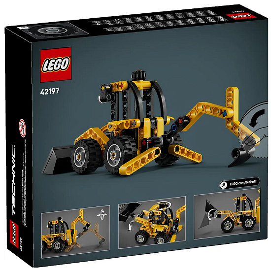 Конструктор LEGO Technic 42197 Экскаватор-погрузчик