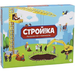 Настольная игра "Стройка" в коробке УТМ01247466