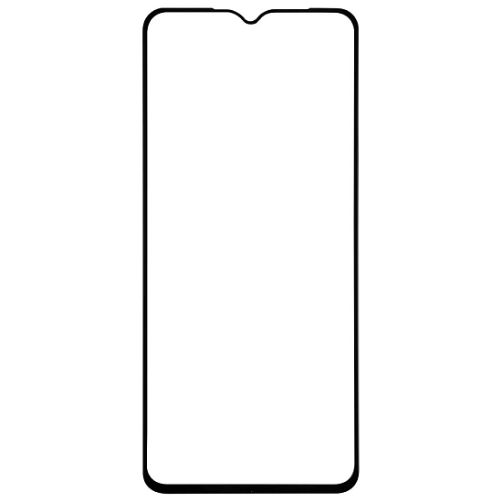 Противоударное стекло WALKER для Realme C30/C33 черное