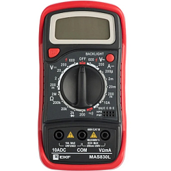 Мультиметр цифровой MAS830L EKF Expert