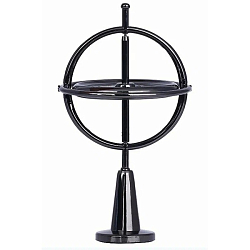 Гироскоп металлический круглый на подставке , BLACK