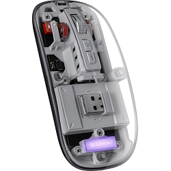 Мышь БП DEFENDER Ixes MM-999 прозрачый