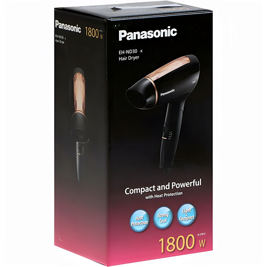 Фен PANASONIC EH-ND30-K BLACK