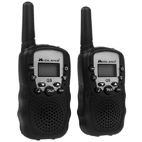 Рации MIDLAND G5 black рация с фонариком