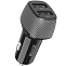 Авто ЗУ 2USB WALKER WCR-31, черное, 15Вт