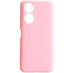 Задняя накладка SILICONE COVER для Honor X7 4G №07 Розовый