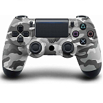 Геймпад БП для SONY PS4 Dual Shock Camouflage Grey (не оригинал) (в техпаке)