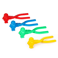 Набор снежколеп-песколеп «Дед Мороз» 22 × 8 × 4 см + конфетти 15 г, МИКС