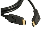 Кабель HDMI <--> HDMI  1.8м NONAME черный (в техпаке)