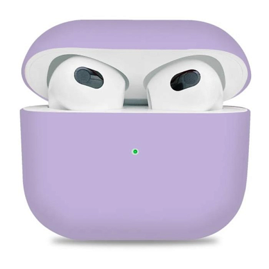 Силиконовый чехол TEXN для Airpods 3 фиолетовый