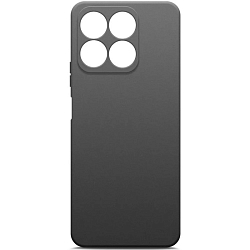 Задняя накладка  Silicone Case для Honor X8A Чёрный