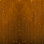 Гирлянда "Занавес", 3 х 3 м, свечение желтое