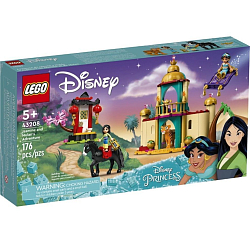 Конструктор LEGO Disney 43208 Приключения Жасмин и Мулан