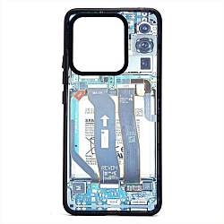 Задняя накладка PC088 для Xiaomi Redmi Note 13 4G Global (1) (multicolor) (230337)