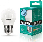 Лампа светодиодная CAMELION G45 8W/4500K/E27