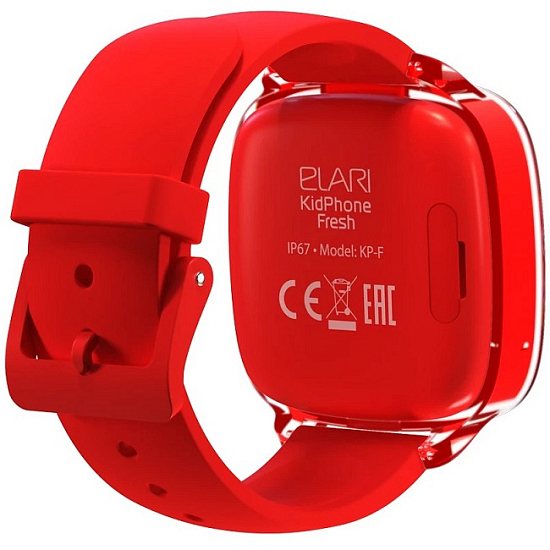 Умные часы ELARI KidPhone 4 Fresh (красные)