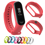 Силиконовый ремешок NONAME для Xiaomi Mi Band 3 белый
