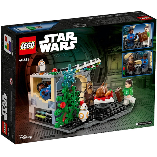 Конструктор LEGO Star Wars 40658 Праздничная диорама Сокол тысячелетия