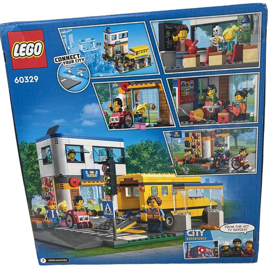 Конструктор LEGO City 60329 День в школе (Уценка)