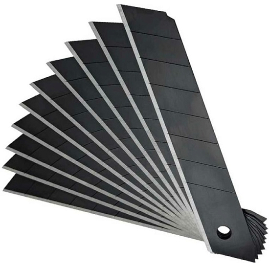 Лезвие сменное сегментированное SPARK  LUX, 18mm, 10шт в упак