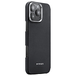 Задняя накладка PITAKA Ultra-Slim Case для IPhone 16 Pro Max Black/Grey