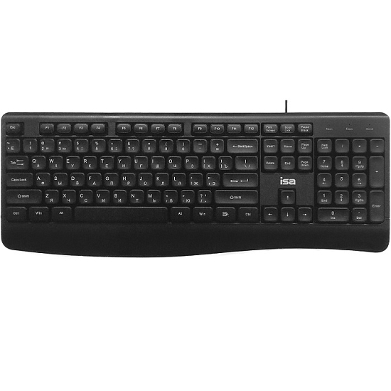 Клавиатура ISA KB-04 черная