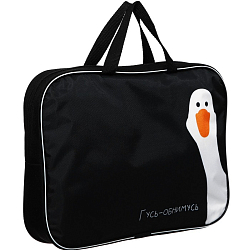 Папка с ручками Calligrata "Гусь-обнимусь" А4 350 х 270 х 70 мм