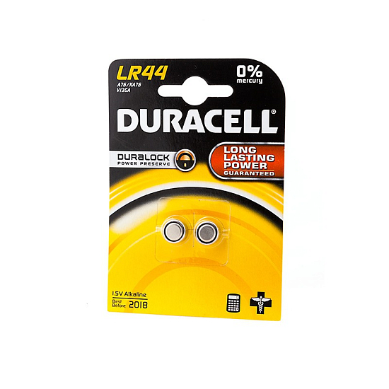 Элемент питания DURACELL AG13 BL-2 (357A/LR44/A76)