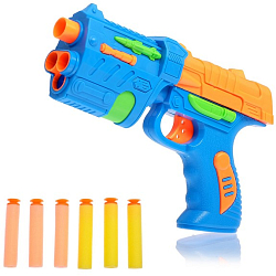 Пистолет «Фом», стреляет мягкими пулями, цвета МИКС