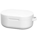 Силиконовый чехол Zibelino Case для Xiaomi AirDots (белый)